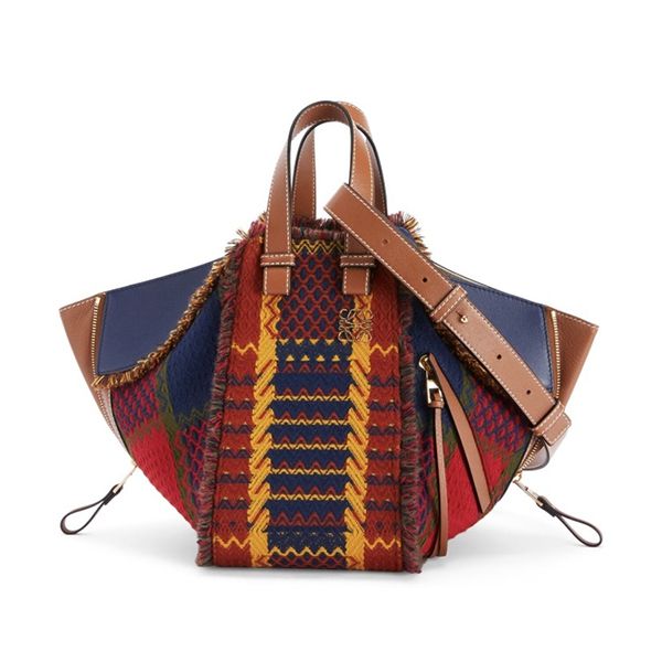 ロエベ スモールハンモックバッグコピータータン カーフスキン